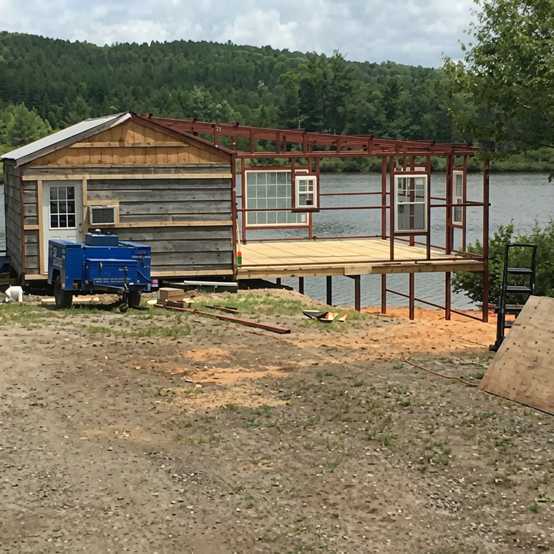 Lakeside Porch Addition